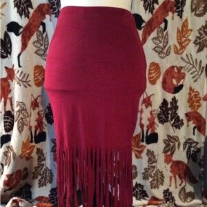 Derick  heart Skirt size 8-10 NWOT